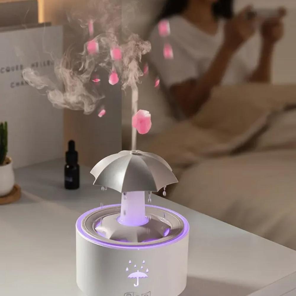 Raindrop Air Humidifier & Essential Oil Diffuser